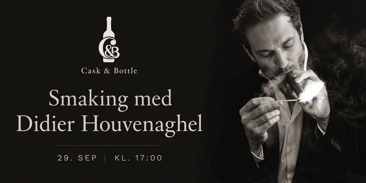 Sigar & brennevinsmaking med Didier Houvenaghel i Tollbugata 19, Oslo